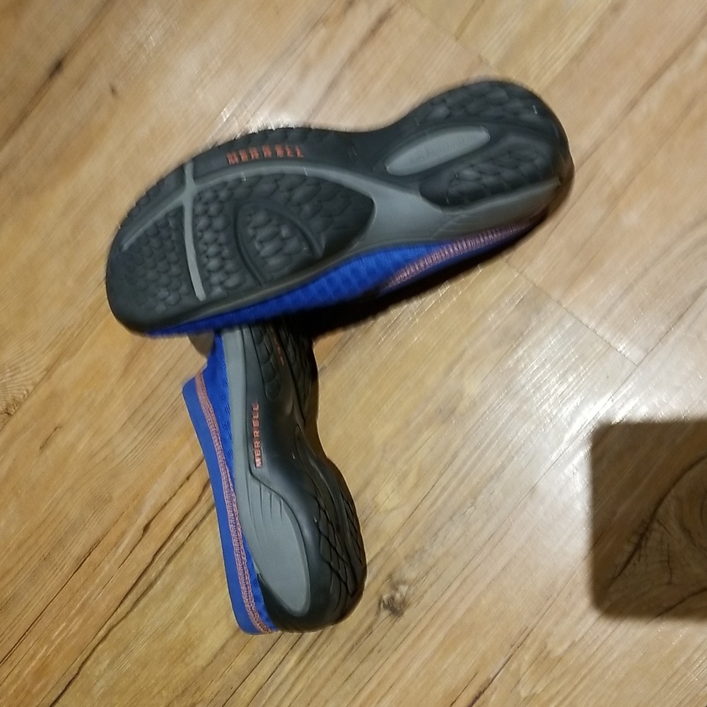 Merrell shoes slide in water shoes sz 9 EUC airsole comfort - Picture 2 of 7